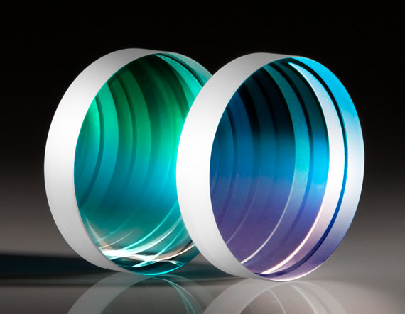 Оптическое окно для Nd:YAG лазера с длиной волны: 515 нм, неполяризующее разделение оптического пучка, диаметр: 25.4 мм, Edmund Optics