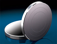 Асферическая линза из германия для ИК диапазона с коррекцией хроматических аберраций, диаметр: 25 мм, фокусное расстояние: 25 мм, с покрытием для 3-5 мкм, Edmund Optics