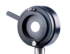 Ирисовые диафрагмы с держателем фильтров и стержнем