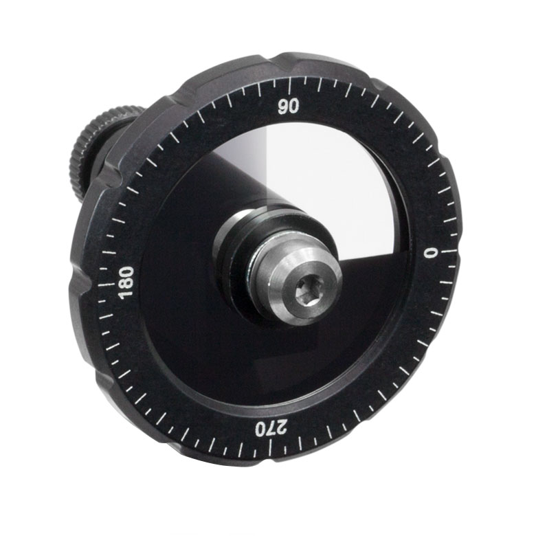 NDC-25C-2M - Плавно перестраиваемый круглый нейтральный фильтр, в оправе, диаметр: 25 мм, оптическая плотность: 0-2.0, Thorlabs