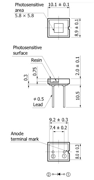 Габаритные размеры (единица измерения: мм) Габаритные размеры (единица измерения: мм)