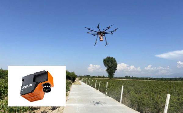 БПЛА с системой Specim AFX10 на борту