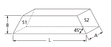 Схема призмы Дове Схема призмы Дове