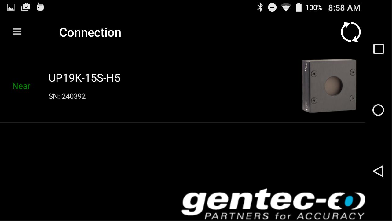 Подключение к детекторам серии BLU по Bluetooth Подключение к детекторам серии BLU по Bluetooth