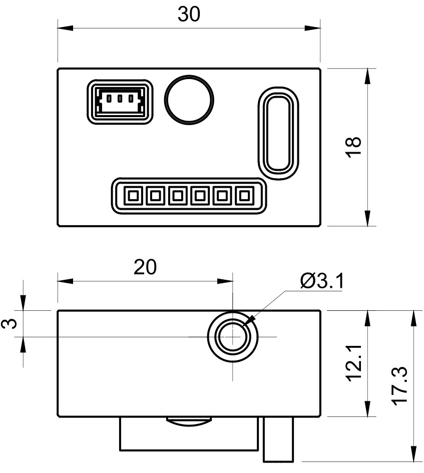 Emcotec R232 Box Коммутационный блок RS232 для одноволновых лазеров купить в Москве и ...