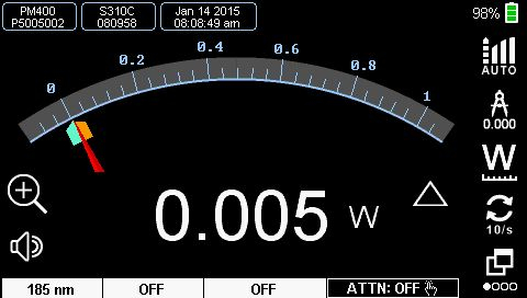 Имитация шкалы со стрелкой 