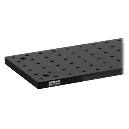 MB624 - Алюминиевая оптическая плита, размеры: 6" x 24" x 1/2", отверстия: 1/4"-20, Thorlabs