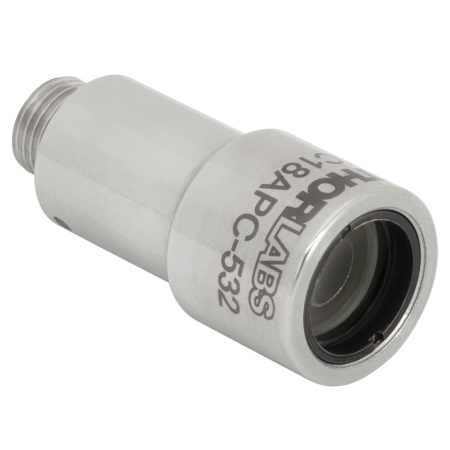 TC18APC-532 - Коллиматор на основе триплета, рабочая длина волны: 532 нм, f=17.90 мм, числовая апертура: 0.28, разъем: FC/APC, Thorlabs TC18APC-532 - Коллиматор на основе триплета, рабочая длина волны: 532 нм, f=17.90 мм, числовая апертура: 0.28, разъем: FC/APC, Thorlabs