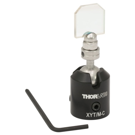 XYT/M-C - Плоскопараллельная пластинка в стойке, позволяющей регулировать положение пластины, толщина 2.5 мм, просветляющее покрытие: 1050-1620 нм, резьбовое отверстие M4, Thorlabs XYT/M-C - Плоскопараллельная пластинка в стойке, позволяющей регулировать положение пластины, толщина 2.5 мм, просветляющее покрытие: 1050-1620 нм, резьбовое отверстие M4, Thorlabs