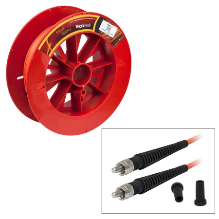 M14L20 - Волоконно-оптический кабель, диаметр сердцевины: 50 мкм, 0.22 NA, разъемы: SMA-SMA, низкое содержание OH, 20 м, Thorlabs M14L20 - Волоконно-оптический кабель, диаметр сердцевины: 50 мкм, 0.22 NA, разъемы: SMA-SMA, низкое содержание OH, 20 м, Thorlabs