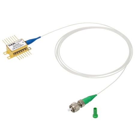 SLD920P - Суперлюминесцентный диод, мощность: 15 мВт, длина волны излучения: 920 нм, ширина полосы: 65 нм (3 дБ), оптоволокно PM, FC/APC разъем, корпус: Butterfly, Thorlabs