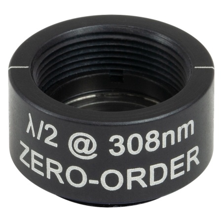 WPHSM05-308 - Полуволновая пластинка нулевого порядка, Ø1/2", резьба оправы: SM05, рабочая длина волны: 398 нм, Thorlabs