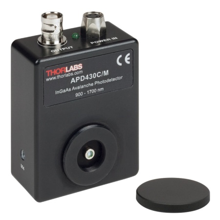 APD430C/M - Детектор на лавинном фотодиоде (InGaAs), регулировка усиления, температурная компенсация, источник питания, рабочий диапазон: 900 - 1700 нм, выходной сигнал: DC - 400 МГц, крепления M4, Thorlabs APD430C/M - Детектор на лавинном фотодиоде (InGaAs), регулировка усиления, температурная компенсация, источник питания, рабочий диапазон: 900 - 1700 нм, выходной сигнал: DC - 400 МГц, крепления M4, Thorlabs