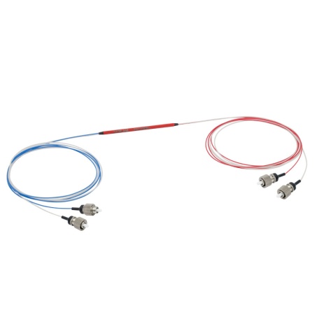 PN1310R5F2 - Оптический разветвитель, 2x2, оптоволокно: PM, рабочий диапазон: 1310 ± 15 нм, разделение сигнала: 50:50, PER: ≥20 дБ, разъем: FC/PC, Thorlabs PN1310R5F2 - Оптический разветвитель, 2x2, оптоволокно: PM, рабочий диапазон: 1310 ± 15 нм, разделение сигнала: 50:50, PER: ≥20 дБ, разъем: FC/PC, Thorlabs