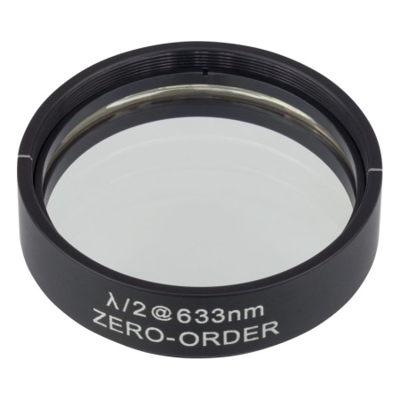 WPH20ME-633 - Полуволновая пластинка из ЖК полимера в оправе, Ø2", рабочая длина волны: 633 нм, резьба: SM2, Thorlabs