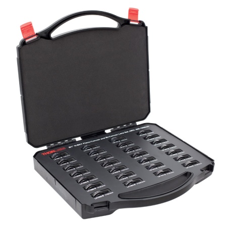 LSB03-B - Набор N-BK7 плоско-выпуклых и двояковыпуклых линз, Ø1", просветляющее покрытие: 650-1050 нм, 28 шт, Thorlabs LSB03-B - Набор N-BK7 плоско-выпуклых и двояковыпуклых линз, Ø1", просветляющее покрытие: 650-1050 нм, 28 шт, Thorlabs