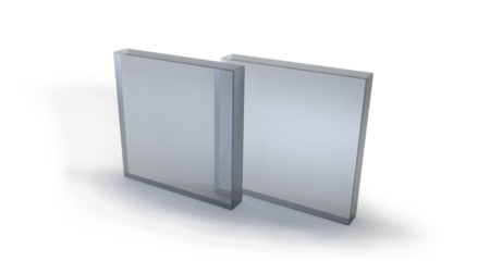 Кристалл Er,Yb:YAB, 3х3 мм, длина: 1 мм, степень легирования: 12% [Yb] и 1,5% [Er], без фасадов, брюстеровский срез, Optogama