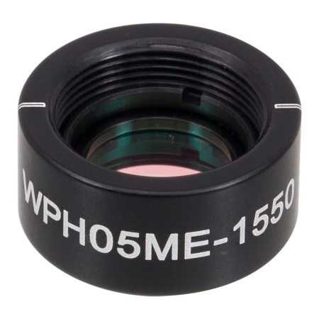 WPH05ME-1550 - Полуволновая пластинка нулевого порядка из ЖК полимера в оправе, Ø1/2", рабочая длина волны: 1550 нм, резьба: SM05, Thorlabs