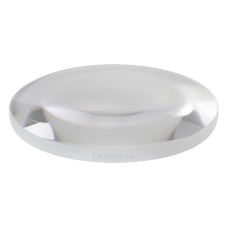 LA1387 - Плоско-выпуклая линза, материал: N-BK7, диаметр: Ø1.5", фокусное расстояние: f = 100.0 мм, без покрытия, Thorlabs LA1387 - Плоско-выпуклая линза, материал: N-BK7, диаметр: Ø1.5", фокусное расстояние: f = 100.0 мм, без покрытия, Thorlabs