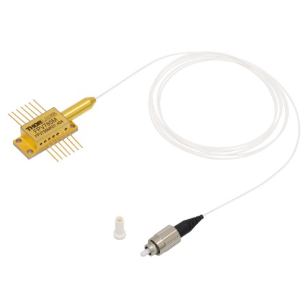 FPV785M - Одночастотный лазерный диод, стабилизированный объемной голографической решеткой (VHG), длина волны: 785 нм, мощность: 600 мВт, корпус Butterfly, MM волокно, FC/APC разъем, терморезистор, термоэлектрический элемент, Thorlabs FPV785M - Одночастотный лазерный диод, стабилизированный объемной голографической решеткой (VHG), длина волны: 785 нм, мощность: 600 мВт, корпус Butterfly, MM волокно, FC/APC разъем, терморезистор, термоэлектрический элемент, Thorlabs