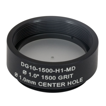 DG10-1500-H1-MD - Диск для юстировки из матового стекла в оправе (SM1), Ø1", осевое отверстие: Ø1 мм, Thorlabs DG10-1500-H1-MD - Диск для юстировки из матового стекла в оправе (SM1), Ø1", осевое отверстие: Ø1 мм, Thorlabs