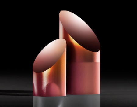 Стержевые зеркала с углом коса 45°