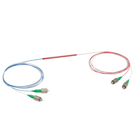 TW470R2A2 - Широкополосный оптический разветвитель, 2x2, рабочий диапазон: 470 ± 40 нм, разделение сигнала: 90:10, разъем: FC/APC, Thorlabs TW470R2A2 - Широкополосный оптический разветвитель, 2x2, рабочий диапазон: 470 ± 40 нм, разделение сигнала: 90:10, разъем: FC/APC, Thorlabs