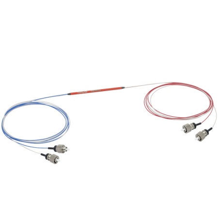 PN635R5F2 - Оптоволоконный разветвитель 2x2, тип волокна: PM, рабочий диапазон: 635 ± 15 нм, разделение сигнала: 50:50, PER: ≥18 дБ, разъемы: FC/PC, Thorlabs PN635R5F2 - Оптоволоконный разветвитель 2x2, тип волокна: PM, рабочий диапазон: 635 ± 15 нм, разделение сигнала: 50:50, PER: ≥18 дБ, разъемы: FC/PC, Thorlabs