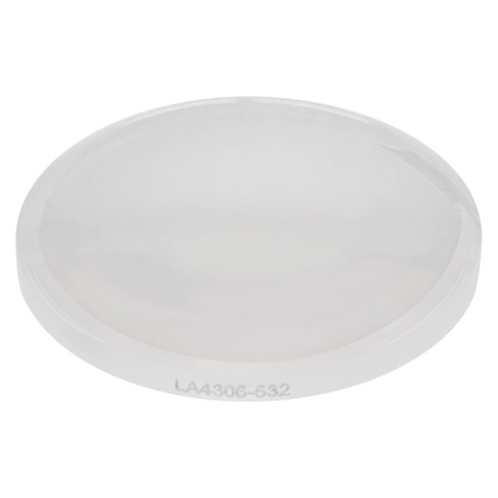 LA4306-532 - Плоско-выпуклая линза, f = 40 мм, Ø1", материал: UVFS, покрытие: 532 нм, Thorlabs