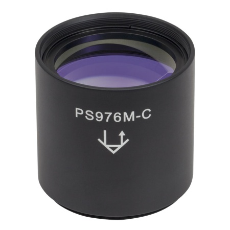 PS976M-C - Уголковый отражатель (ретрорефлектор) в оправе, резьба SM2, просветляющее покрытие: 1050-1700 нм, Thorlabs