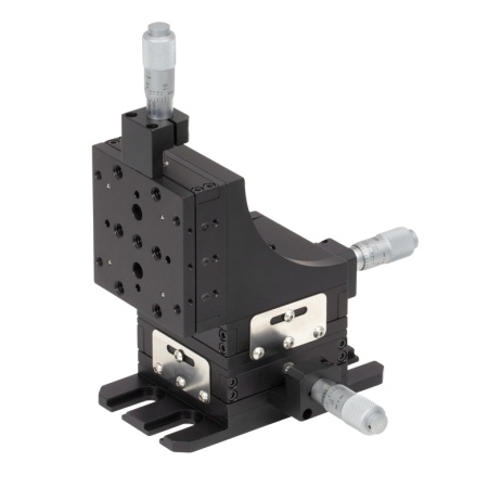 MT3 - Транслятор с микрометрическим винтом, сдвиг по осям XYZ: 1/2", резьба: 1/4"-20, Thorlabs MT3 - Транслятор с микрометрическим винтом, сдвиг по осям XYZ: 1/2", резьба: 1/4"-20, Thorlabs