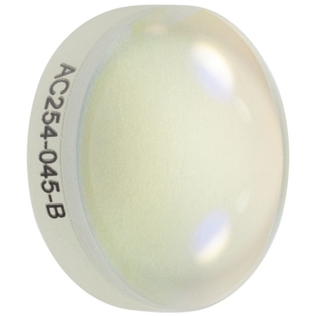 AC254-045-B - Ахроматический дублет, фокусное расстояние: 45.0 мм, Ø1", просветляющее покрытие: 650 - 1050 нм, Thorlabs AC254-045-B - Ахроматический дублет, фокусное расстояние: 45.0 мм, Ø1", просветляющее покрытие: 650 - 1050 нм, Thorlabs