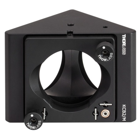 KCB2/M - Угловой кинематический держатель зеркал с отверстиями для стержней с резьбой, для каркасных систем: 60 мм, 2 порта с резьбой: SM2, крепления: M4 и M6, Thorlabs KCB2/M - Угловой кинематический держатель зеркал с отверстиями для стержней с резьбой, для каркасных систем: 60 мм, 2 порта с резьбой: SM2, крепления: M4 и M6, Thorlabs