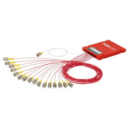 TDS1315HF - Двухполосный оптоволоконный разветвитель 1x16, центральные длины волн: 1310/1550 нм, FC/PC разъемы, Thorlabs TDS1315HF - Двухполосный оптоволоконный разветвитель 1x16, центральные длины волн: 1310/1550 нм, FC/PC разъемы, Thorlabs