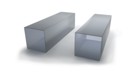 Кристалл Yb:YLF, 3х3 мм, длина: 4 мм, степень легирования: 10%, без крышек, брюстеровский срез, Optogama