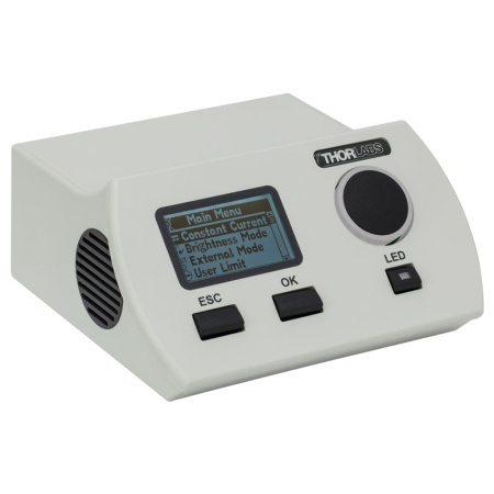 DC4104 - 4-х канальный драйвер для светодиодов, 4 входа сигнала модуляции, 1 А, 5 В, Thorlabs DC4104 - 4-х канальный драйвер для светодиодов, 4 входа сигнала модуляции, 1 А, 5 В, Thorlabs