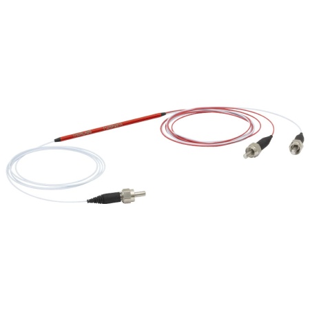 TT200R2S1A - Оптоволоконный разветвитель 1x2, многомодовые волокна, высокая концентрация OH, сердцевина: Ø200 мкм, 0.39 NA, деление сигнала: 90:10, SMA905 разъемы, Thorlabs TT200R2S1A - Оптоволоконный разветвитель 1x2, многомодовые волокна, высокая концентрация OH, сердцевина: Ø200 мкм, 0.39 NA, деление сигнала: 90:10, SMA905 разъемы, Thorlabs