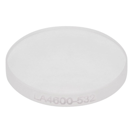 LA4600-532 - Плоско-выпуклая линза, f = 100 мм, Ø1/2", материал: UVFS, покрытие: 532 нм, Thorlabs