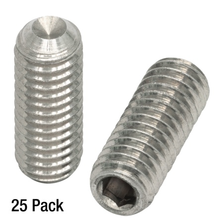 SS6MS16 - Установочный винт из нержавеющей стали, резьба: M6 x 1.0, длина: 16 мм, 25 шт., Thorlabs SS6MS16 - Установочный винт из нержавеющей стали, резьба: M6 x 1.0, длина: 16 мм, 25 шт., Thorlabs