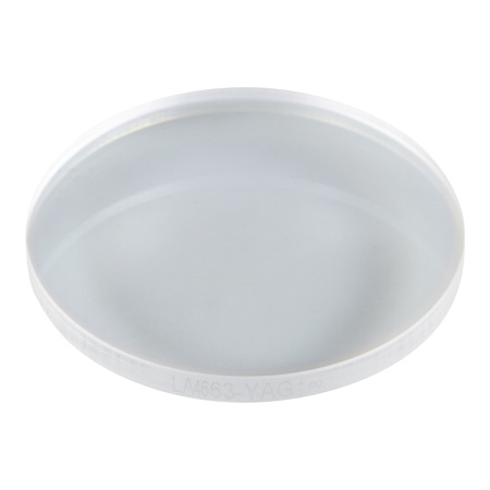 LA4663-YAG - Плоско-выпуклая линза, f = 1000 мм, Ø1", материал: UVFS, V-покрытие: 532/1064 нм, Thorlabs