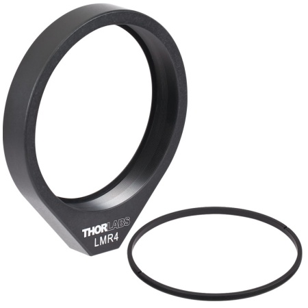 LMR4 - Держатель для линз Ø4" со стопорным кольцом, крепление: 8-32, Thorlabs LMR4 - Держатель для линз Ø4" со стопорным кольцом, крепление: 8-32, Thorlabs