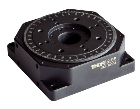 DDR100/M - Непрерывно вращающиеся платформы с прямым приводом, метрическая резьба, Thorlabs