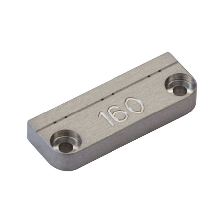 VHN160 - Пластина с V-образным пазом для регулировки положения волокна в держателях серии FHBR1, для волокон с диаметром покрытия: Ø144 мкм - Ø176 мкм, Thorlabs