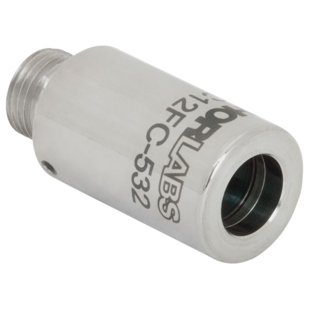 TC12FC-532 - Коллиматор на основе триплета, рабочая длина волны: 532 нм, f=11.75 мм, числовая апертура: 0.28, разъем: FC/PC, Thorlabs