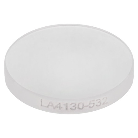 LA4130-532 - Плоско-выпуклая линза, f = 40 мм, Ø1/2", материал: UVFS, покрытие: 532 нм, Thorlabs