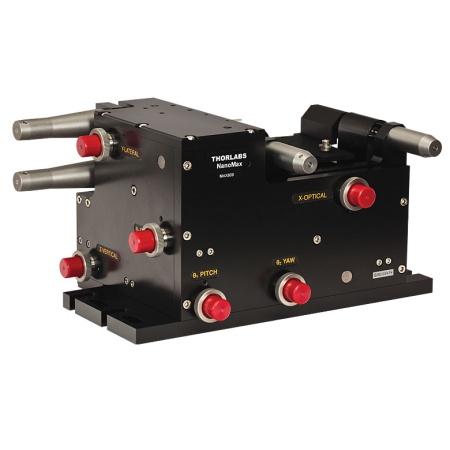 MAX609 - Многоосная платформа NanoMax, 6 регулируемых координат, пьезоактуаторы с обратной связью, ориентация: правая, Thorlabs MAX609 - Многоосная платформа NanoMax, 6 регулируемых координат, пьезоактуаторы с обратной связью, ориентация: правая, Thorlabs