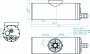Рентгеновская трубка T0003 CS, 30 кВ, 20 Вт