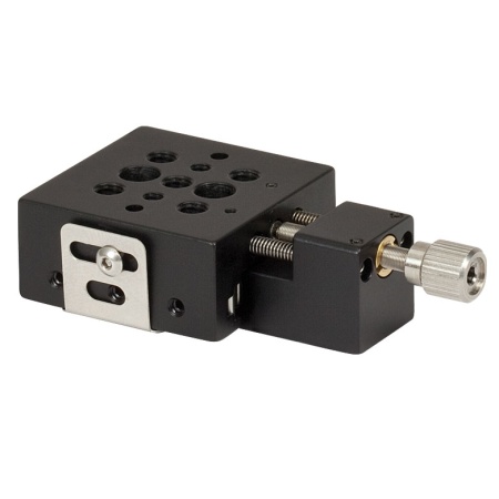 MS1 - Линейный транслятор, сдвиг: 1/4", регулировочные винты на торцах, Thorlabs MS1 - Линейный транслятор, сдвиг: 1/4", регулировочные винты на торцах, Thorlabs