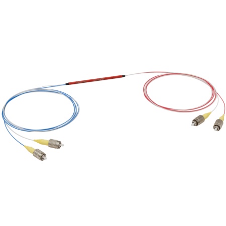 TW1550R5F2 - Широкополосный оптический разветвитель, 2x2, рабочий диапазон: 1550 ± 100 нм, разделение сигнала: 50:50, разъем: FC/PC, Thorlabs TW1550R5F2 - Широкополосный оптический разветвитель, 2x2, рабочий диапазон: 1550 ± 100 нм, разделение сигнала: 50:50, разъем: FC/PC, Thorlabs