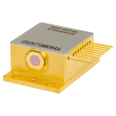 QF3850HHLH - Квантово-каскадный лазер с резонатором Фабри-Перо, центральная длина волны: 3.85 мкм, мощность: 320 мВт, корпус: Horizontal HHL, Thorlabs